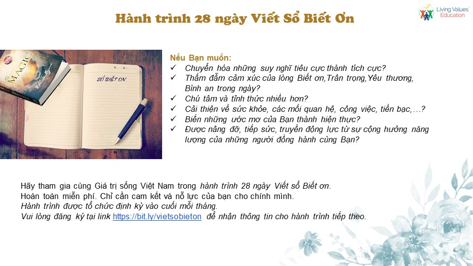 Đăng ký viết sổ biết ơn